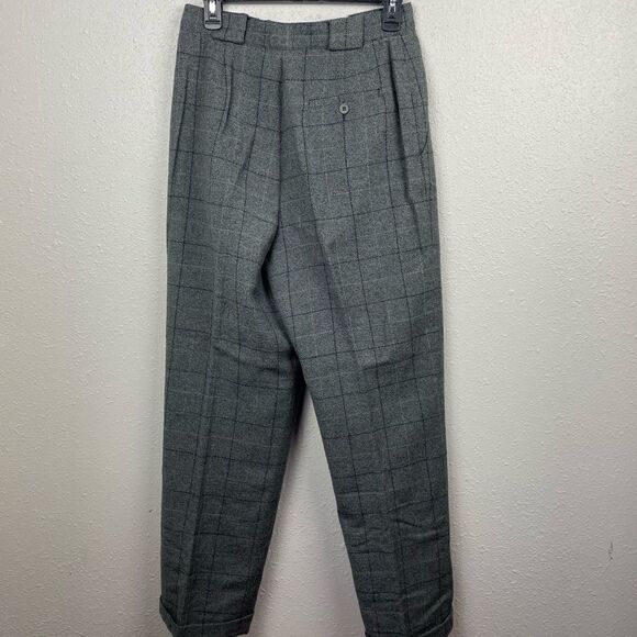 Pre-Owed Jones New York Womens Gray and Black Slacks Size 10 - Picture 3 of 7